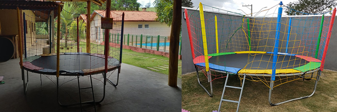 Cama Elástica 4 metros WT Brinquedos